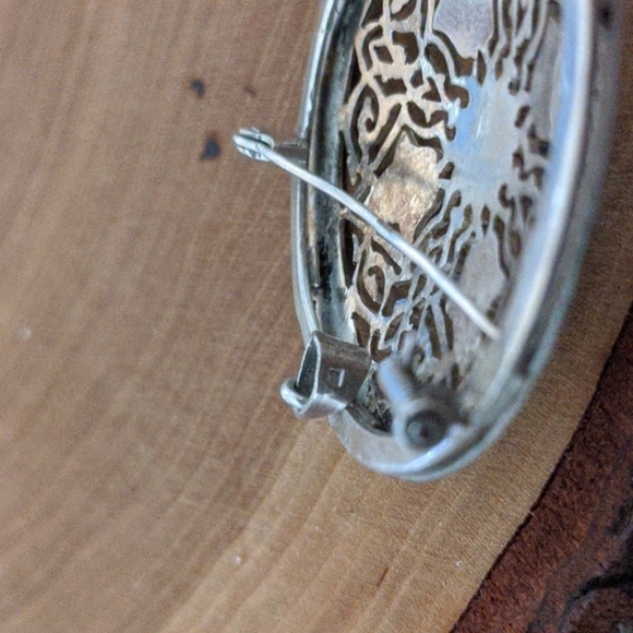 Vintage silver brooch or pendant - Picture 2 of 7